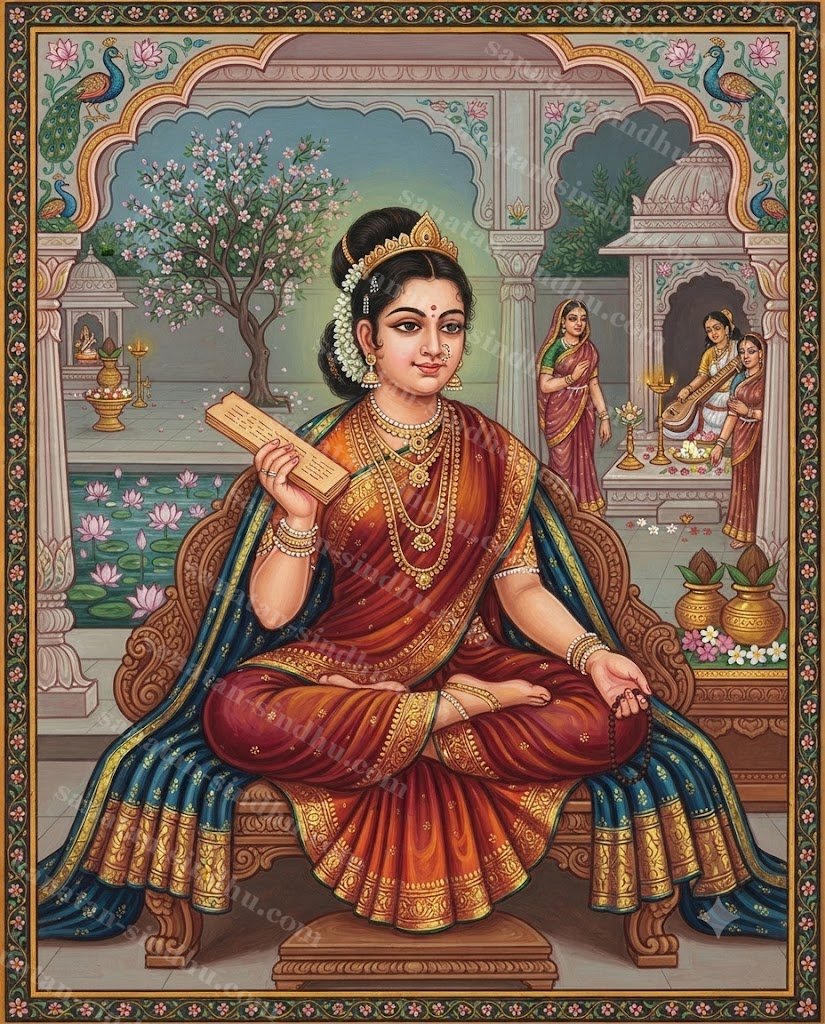 Portrait of Ghoṣā Kākṣīvatī