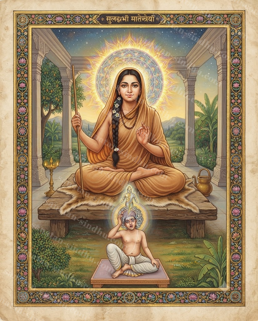 Portrait of Sulabhā Maitreyī