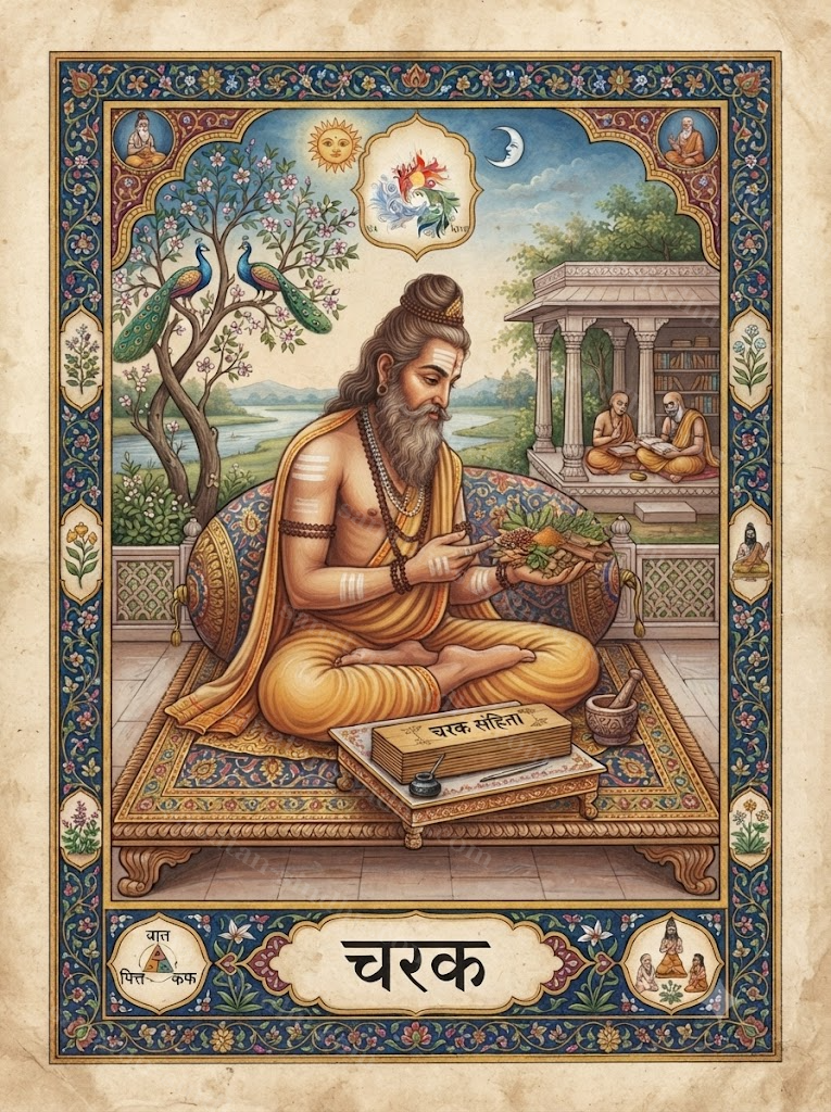 Portrait of Charaka