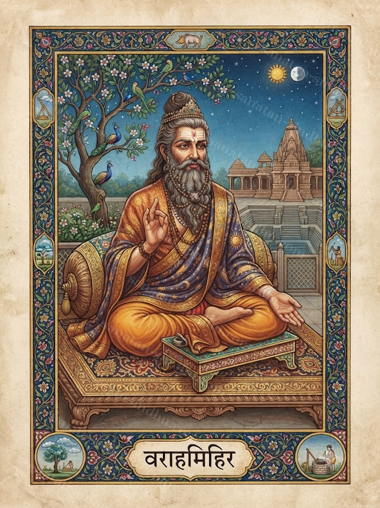 Portrait of Varahamihira