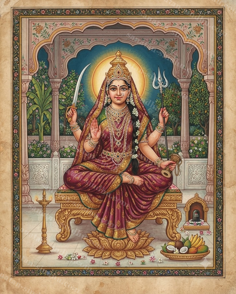 Portrait of Kātyāyanī