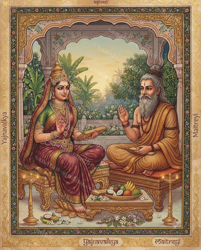 Portrait of Maitreyī