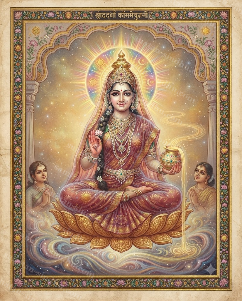 Portrait of Śraddhā Kāmāyanī