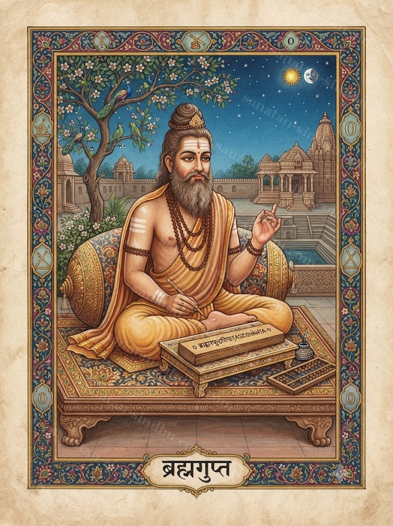 Portrait of Brahmagupta